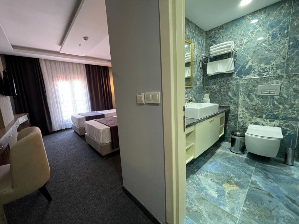 Sevcan Hotel Istanbul Exterior foto